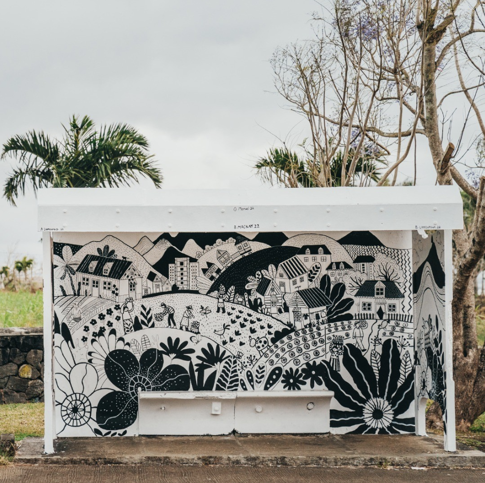 art de la rue à maurice